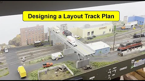 Designing a Model Railroad Shelf Layout Track Plan