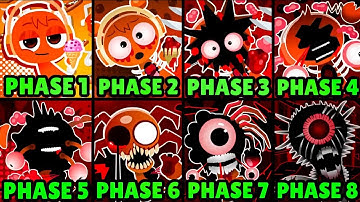 INCREDIBOX SPRUNKI | INTRO PHASE 1 vs PHASE 2 vs PHASE 3 vs PHASE 4 (animation) #sprunki