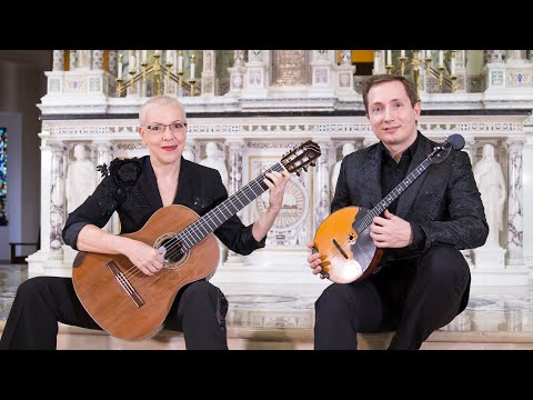 Видео: Alessandro Marcello - Adagio by Musalliance: Anna Kusner (guitar), Peter Omelchenko (domra/mandolin)