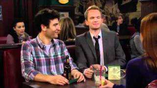 Barney Stinson is imprest by Lily's boobs.avi