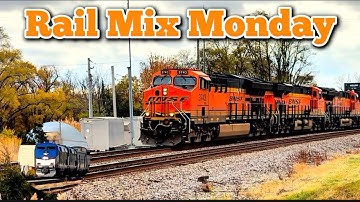 💥 EPIC Railfanning Train Videos: Amtrak, BNSF, & CN