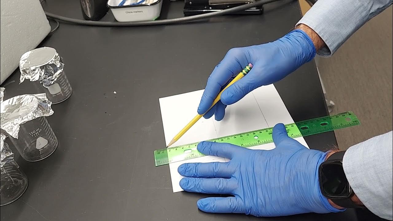 Cutting TLC Plates YouTube