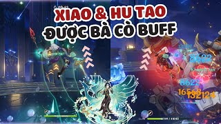 Xiao & Hu Tao Được Bà Cò Xianyun Buff Cũng Ác - Genshin Impact