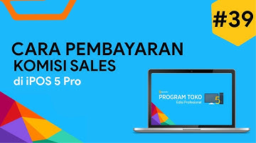 #39 Cara Melakukan Pembayaran Komisi Sales pada Program IPOS 5 | IT CARE INDONESIA