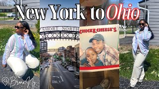 NYC Vlog | I Cut My Hair !! Moving back to Ohio ? I Met A Ohio Subscriber, Hobby Lobby Dilly Dally