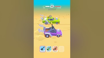 Desert Riders: Car Battle Game - All Levels Gameplay Trailer Android ,ios, Walkthrough