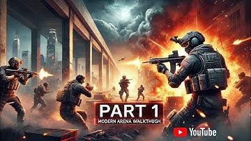 FPS Strike Ops : Modern Arena Gameplay Walkthrough Part 1 - (iOS, Android)🔥 #trending #youtube
