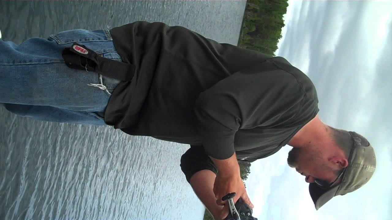 16lb Lake Trout. Longlac Ontario YouTube