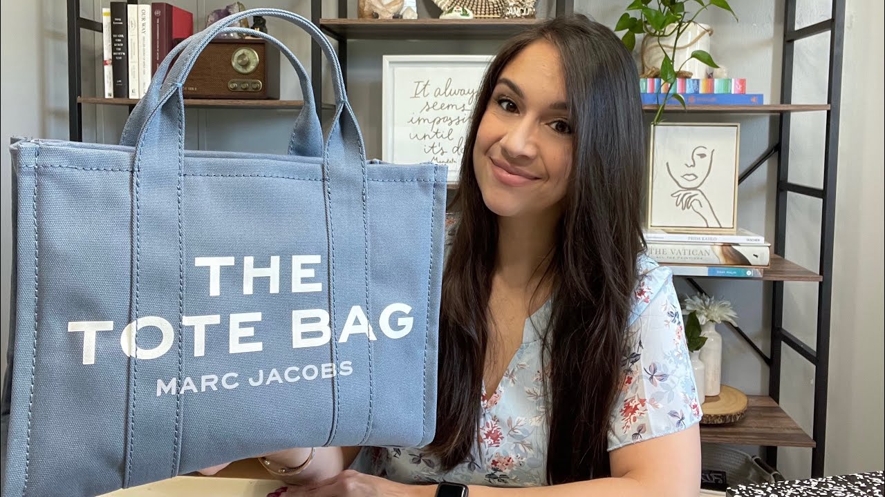 Marc Jacobs Blue Large The Tote Bag