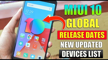 MIUI 10 GLOBAL BETA & STABLE UPDATED Release Dates & How to Install