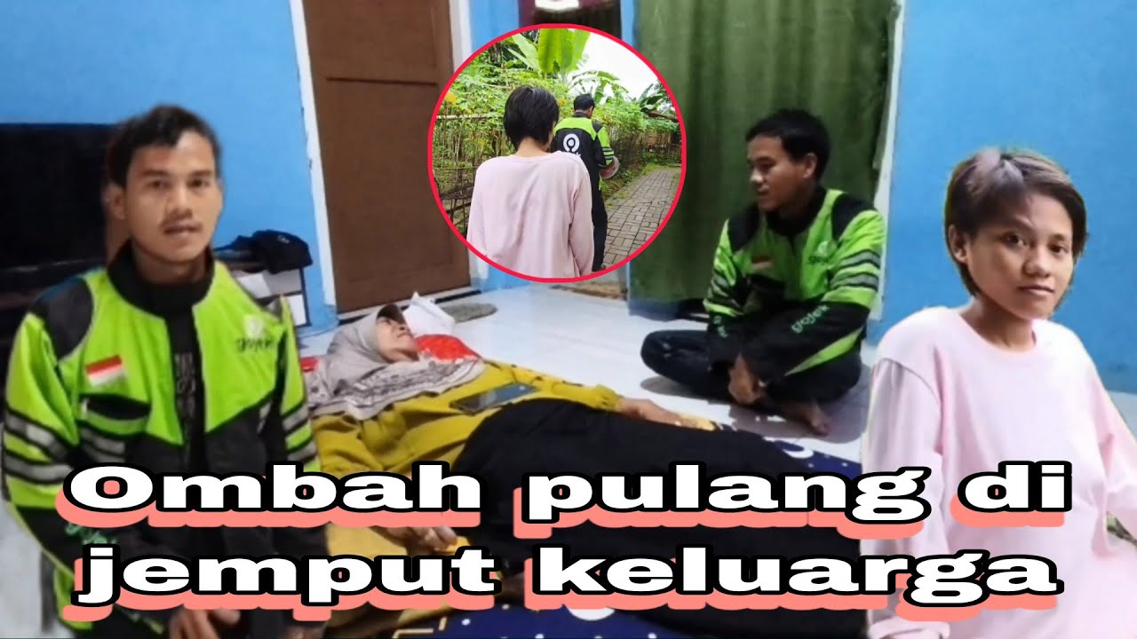 Kepulangan Ombah di jemput kakak nya #rumahsakitjiwa #gangguanmental #gangguanjiwa #odgjwanita 
