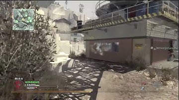 MODERN WARFARE 2: Flawless Nuke on Quarry TDM W/ Scar H (HD)