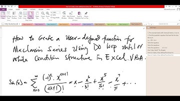 How to create a user-defined function for Maclaurin series sin x  using the Do loop while statement