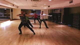 Tilted dance at Choreo Flow class