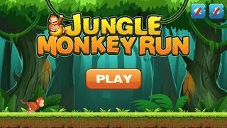 Jungle Monkey Run Level 1 To 5 | Running Adventure Platform | Android Game Play 2019😍😱 screenshot 5