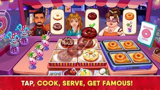 لعبة مطعم الدونات  Crazy Chef Restaurant cooking screenshot 5