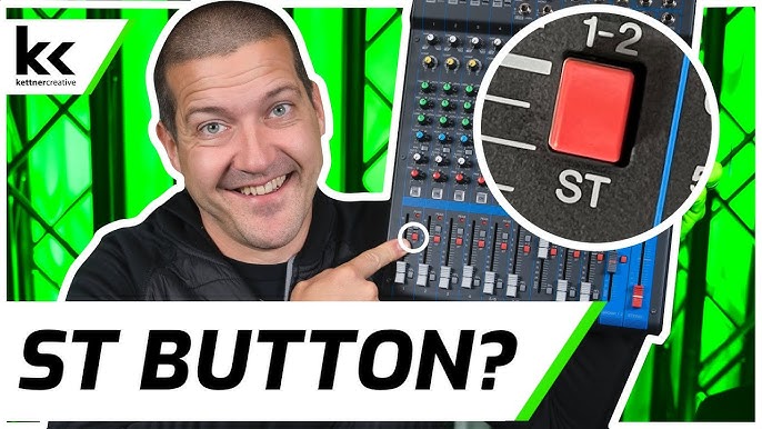 What Does PAD Button Do? Audio Mixer Setup 