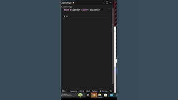 Print calendar using python #coding #programming #python #technology #pythonprogramming #calendar