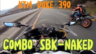 Yamaha r1 con el combo SBK-NAKED