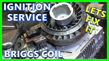 Briggs 190cc Horizontal (ANY) Engine Ignition COIL /Replacement & (Setting the Air Gap) How To Tips