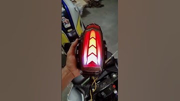 multicolour Taillight For R15M V4 V3 #r15m #r15v3 #r15mmodified #taillight #indicators #backlight