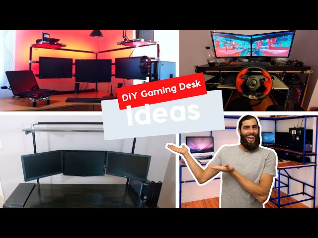 30 idées originales de bureaux d'ordinateur DIY - tinktube