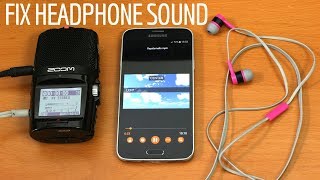 Fix Smarphone Android Samsung Headphone Stereo Audio