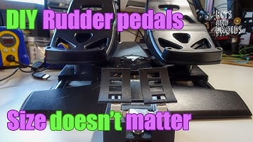 How to: DIY rudder pedals for mfs2020