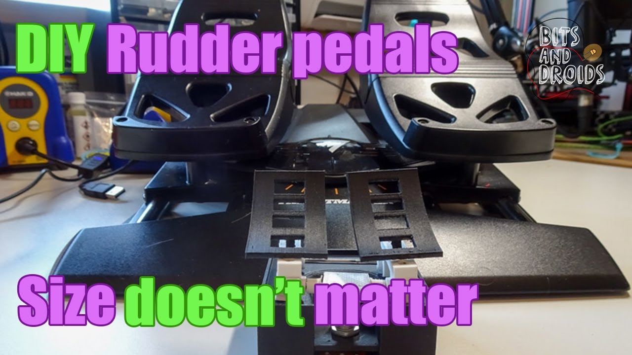 Flight Simulator Rudder Pedals – FlightsimWebshop