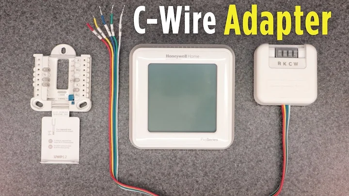 HOW to Install Honeywell Common C Wire Adapter (Heat & COOL - NO Rewire)