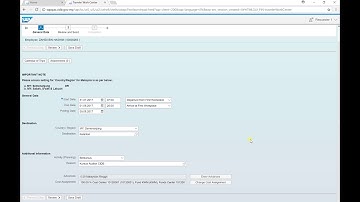 Create Travel Request