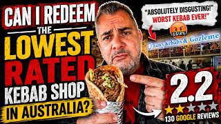I Tried Australia’s LOWEST-RATED Kebab Shop - Can I Redeem It - Fancy Kebabs Bonnyrigg Plaza