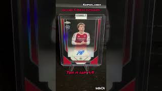 💰 Would You Sell or Hold This Card? 🤯#maxdowman #arsenal  #toppschrome #soccercards #tradingcards
