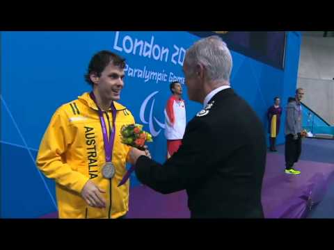 Swimming - Men's 100m Freestyle - S7 Victory Ceremony - London 2012 Paralympic Games