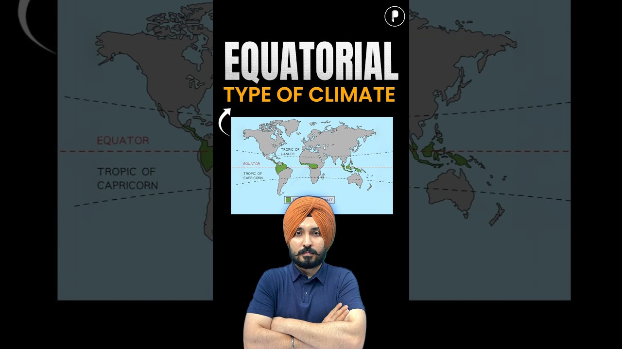 Master Geography: Equatorial Type of Climate Explained | Amazon, Congo & SE Asia Exam Tips