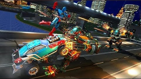 ► Flying Superhero Transform Bat Robot #2 Android Gameplay