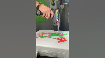 No one EVER Loved PUFF INK until we TRANSFORMED our BEARS! True or false?! 👼 #shortstiktok #art