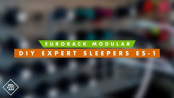 Building the ES-1 Audio/CV Interface on Breadboard to Sequence My Modular Synth