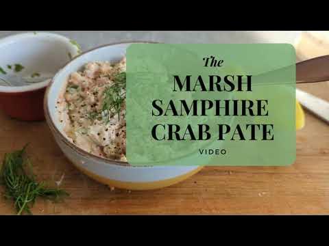 Marsh Samphire crab pate Recipe 🌱🦀: A True Wonder - YouTube