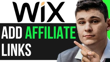 ADD AFFILIATE LINKS TO WIX WEBSITE (QUICK GUIDE)