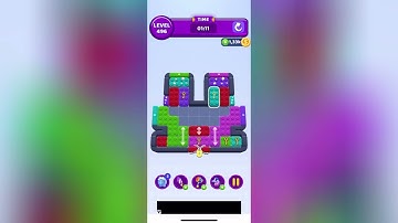 Color Block Jam Level 496 Solution Walkthrough 