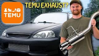 I Ordered An Exhaust For The Turbo Civic From TEMU