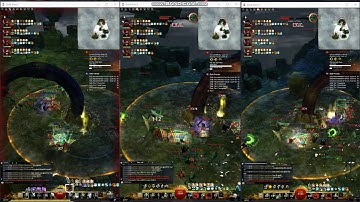 Guildwars 2 (5 account multibox) Solid Ocean tier 4 fractal (9 min 10 seconds)