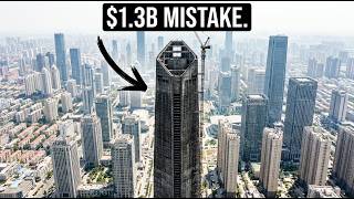 This $1.3B Chinese Skyscraper Has Been Empty for 10 Years. Can't Be Finished & Demolished
