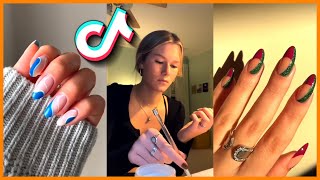 Nails Art Tutorial TikTok Compilation | Fabulous New Nail Videos (2022) #10