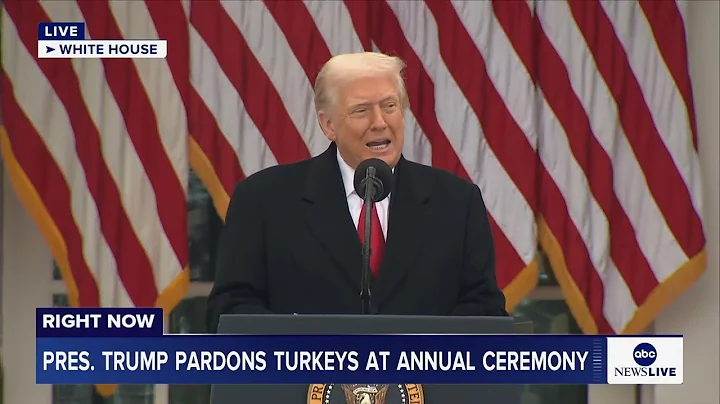 LIVE: President Trump pardons turkeys at annual White House ceremony