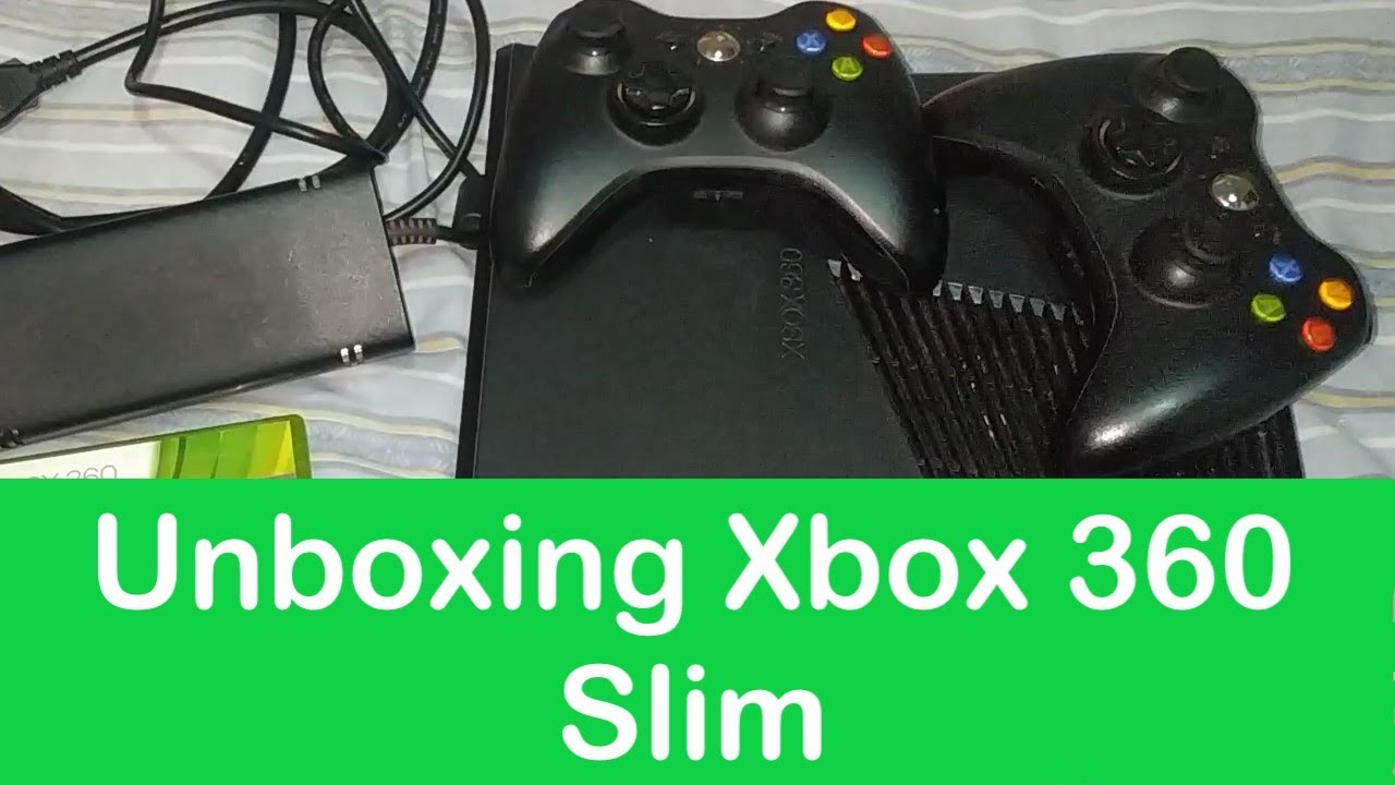 Unboxing the Xbox 360 Super-Slim 