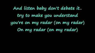 Britney spears - radar lyrics!!!!