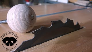 WOODEN SPHERE Table Saw JIG - Easy Precision Turning With NO LATHE