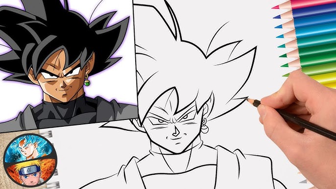 Como Desenhar Qualquer Personagem De Dragon Ball  Dibujo de goku, Dibujos  detallados, Goku dibujo a lapiz